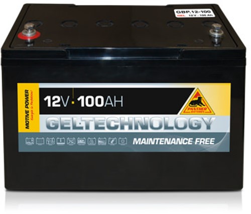 Batterij 12V - 100Ah gel