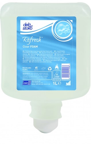 Deb Clear Foam Wash 6x1L