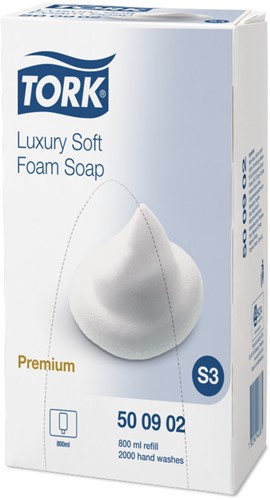 Tork Luxury Soft Foam Soap 4x800ml (S3)