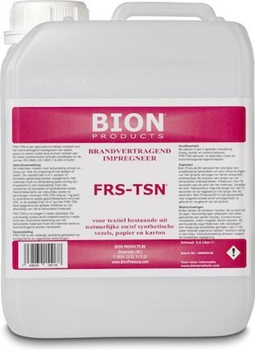 FRS-TSN 2,5 liter Brandvertragend impregneer Textiel - Papier - Karton