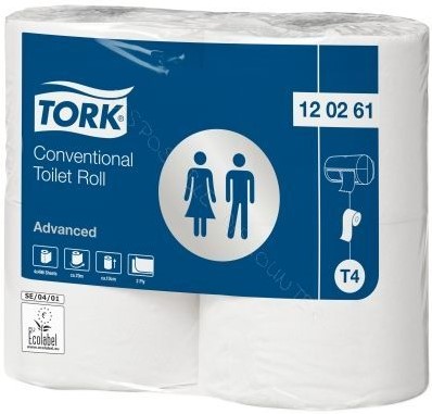 Tork Advanced toiletpapier 2 laags wit 24 rol a 496V (T4)